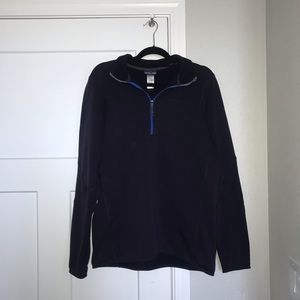 Patagonia dark purple quarter zip pullover